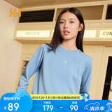 361°卫衣女春秋季外套运动休闲套头衫宽松圆领长袖上衣662334801D-8