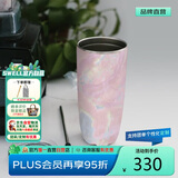 swell保温杯咖啡杯不锈钢保冷水杯毕业礼物 玫瑰晶洞700ml（带吸管） 