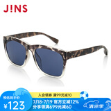 JINS睛姿太阳眼镜TR90轻盈镜框墨镜防晒时尚开车太阳镜MRF15S856 81 灰色