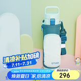 虎牌（TIGER）儿童户外便携直饮盖真空保温保冷杯MTT-B80C-GM薄荷绿800ml