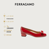 菲拉格慕（Ferragamo）女士Vara蝴蝶结高跟鞋  0591964_1D _ 60 /36.5码礼物送女友
