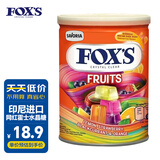 霍适foxs水晶糖170g混合水果味罐装印尼进口霍士水果糖新年糖果硬糖