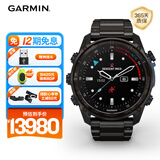 佳明（GARMIN）Descent MK3i潜水运动水下心率多功能腕表石墨黑钛合金表带51mm