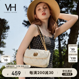 VANESSA HOGAN VH女包茵然软包系列复古太阳神斜挎包菱格链条腋下包小众单肩包