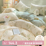 南极人磨毛床上四件套 适用1.8米床 被套220*240cm