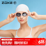 洲克（ZOKE）泳镜专业竞速防水防雾高清平光男士女士通用游泳镜622501111-11