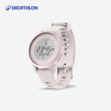 迪卡侬电子表男中学生防水运动手表女儿童闹钟青少年潮流桃粉色-4128729