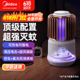 美的（Midea）灭蚊灯白色家用灭蚊器驱蚊器物理仿生诱蚊吸入式卧室客厅储电