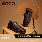 爱步（ECCO）商务皮鞋 男士休闲皮鞋男鞋牛皮鞋子正装鞋 雅仕207124 可可棕20712401482 41