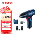 博世（BOSCH）GSB 120 12V充电式手电钻电动螺丝刀家装多功能锂电冲击钻 双电版