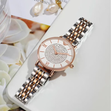 阿玛Armani专柜满天星手表女士牌简约气质时尚防水超薄女表尼 AR1926