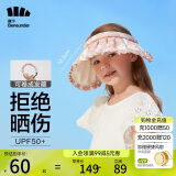 蕉下儿童防晒帽遮阳帽太阳帽子男童女童空顶帽儿童贝壳帽 栀影