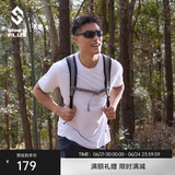 SANFO PLUS三夫户外轻锋速干T恤短袖圆领夏透气户外运动训练作战衫吸湿 白色 XL