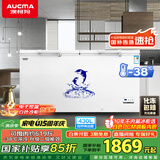 澳柯玛（AUCMA） 430升家用冰柜  商用大容量超低温冷柜 单温冷藏冷冻转换柜 顶开门冰柜电脑控温 BC/BD-430HDNE