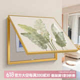 集简季电表箱装饰画上掀配电箱画现代简约遮挡箱挂画电表盒 家大业大