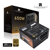 Thermalright(利民) 额定650W TR-KG650 ATX3.1电源 金牌电源  全模组电源 全日系主电容 14CM小机身电源