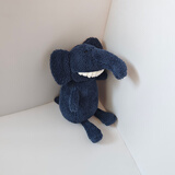 IGNATIUS微笑大牙丑萌公仔呲牙猪布娃娃可爱超萌女孩恐龙毛绒玩具生日礼物 大象 小号（全长约28cm）