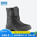 迪卡侬SH100女士雪地靴加厚保暖防水防滑登山徒步棉靴-4006886
