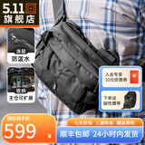 5.11（TACTICAL SERIES ）户外战术防泼水单肩包lv6户外休闲斜挎包511多功能腰包56702 LV6-3L容量/黑色