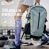 探路者（TOREAD）登山包背包户外旅行背包30L登山双肩包防泼水透气徒步书包 青木绿