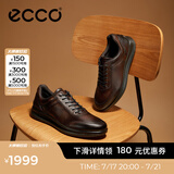 爱步（ECCO）商务皮鞋 男士休闲皮鞋男鞋牛皮鞋子正装鞋 雅仕207124 可可棕20712401482 41