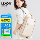 乐上（LEXON）双肩包14英寸商务笔记本电脑包时尚休闲书包女背包出差户外旅行包