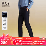 雅戈尔（YOUNGOR）休闲裤男DP棉免烫不易皱裤子赛莱尔莫代尔面料 VCDP319997FWA藏青 31 .5 78A