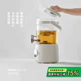 olayks立时 养生壶 养生烧水壶 水龙头养生壶 煮茶壶花茶桶玻璃养生壶大容量国家补贴 2.8L OLK-K06