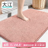 大江地垫浴室脚垫卫生间吸水地垫厕所门口防滑40x60cm