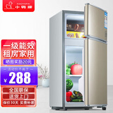 小鸭牌小冰箱迷你小型家用 冷藏冷冻两用宿舍寝室出租房用双门办公室电冰箱节能省电 一级能效-42A118LS金【三天约一度电】