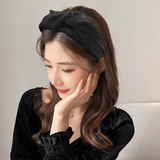 东义严选高级感高颅顶发箍女新款发带洗脸头箍女款宽边压发卡发箍