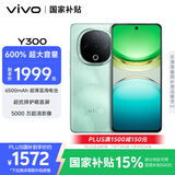 vivo Y300 12GB+512GB 青松 国家补贴 新一代超级扬声器 6500mAh超薄蓝海电池 超抗摔护眼直屏 AI手机
