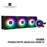Thermalright(利民) Frozen Notte 360 BLACK ARGB V2 冰封魔境 360水冷 一体式水冷散热器FN360 BLACK ARGB V2