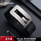 暇步士（Hush Puppies）皮带男真皮腰带自动扣商务男士腰带礼盒装520礼物送男朋友父亲