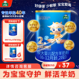御宝恩蓓护较大婴儿羊奶粉2段100克小罐试用装新国标鲜羊乳A2乳铁蛋白