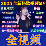2025全视频DJ歌曲优盘网络流行热门重低音MP4格式车载u盘音乐U盘 32G【热门歌曲DJ版500部】 视频为MP4格式【如需转换联系】
