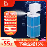 京业JINGYE 鱼缸多功能过滤器JY-6400F款20W 过滤器增氧过滤吸便抽水
