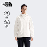 北面冲锋衣女户外运动防风连帽外套夹克单层登山服 8DFA QLI M/160