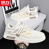 回力官方男鞋秋季网面小白鞋镂空凉鞋运动板鞋男百搭鞋子男 网面款 42