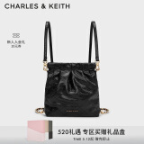 CHARLES&KEITH迷你菱格流浪包单肩包双肩包女包生日礼物520礼物CK2-60782390