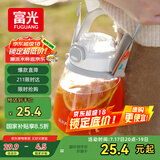 富光网红水杯男女学生大容量塑料吸管水杯壶超大成人运动健身大肚杯子
