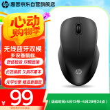 惠普（HP）战66 无线/蓝牙双模鼠标 安静轻音 长效持久办公新体验 对称设计 舒适曲线久用不累 2设备自由切换