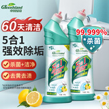 绿岛洁厕灵洁厕液500g 马桶清洁剂洁厕剂卫生间除臭垢厕所杀菌去异味