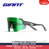 捷安特（GIANT）GDAC2 VERTEX无框全色高对比片骑行眼镜男女户外运动自行车眼镜 消光黑/灰
