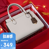 高尔夫（GOLF）手提包女牛皮包包女包时尚单肩斜挎包送妈妈女友生日礼物礼盒套装