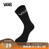 VANS【滔搏运动】万斯 男子袜子 VN0A341NBLK F