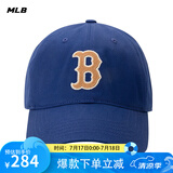 美职棒（MLB）旗舰官网男女帽子春夏软顶运动棒球帽休闲遮阳帽鸭舌帽生日礼物 波士顿队/宝蓝色（66升级款） 均码 F