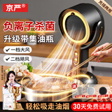 京严【德国品质】桌面油烟机小型抽吸油烟机便携火锅烤肉吸烟机家用宿舍迷你抽烟机移动排烟机免安装 充插两用【负离子杀菌+含集油瓶】简易油烟机 【排烟神器】火锅/烤肉/煎药/抽烟