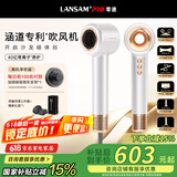 LANSAM零速电吹风机家用理发店发廊专用负离子护发大功率大风力吹头发风筒不伤发高速速干 标准版-丝绸白