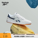 Reebok锐步官方夏男女TECHQUE T经典舒适复古运动休闲小白鞋板鞋 CN3196-藏青色 36